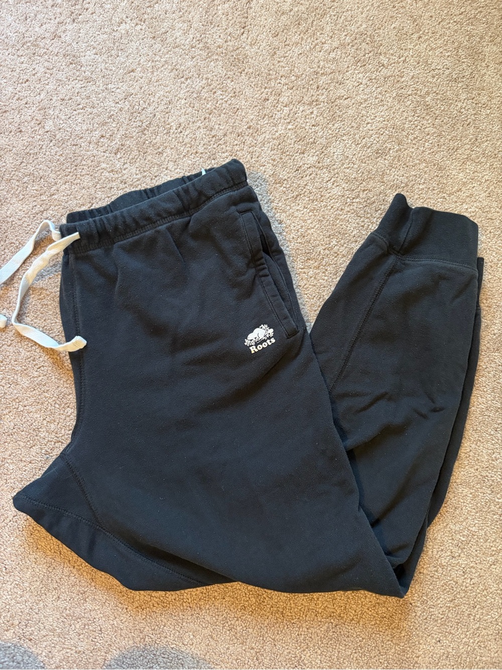 🐞 ROOTS - XL Black Sweat Pants - NUMBER 2
